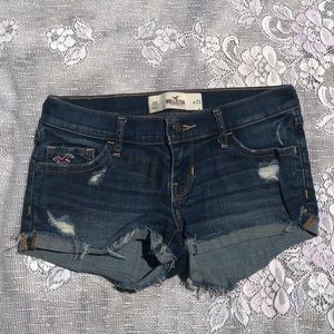 Hollister Dark Denim Shorts